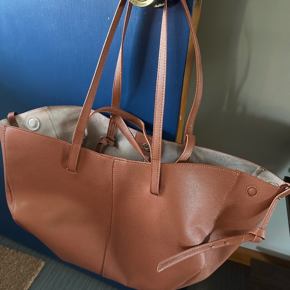Faux leather bag - Unbranded